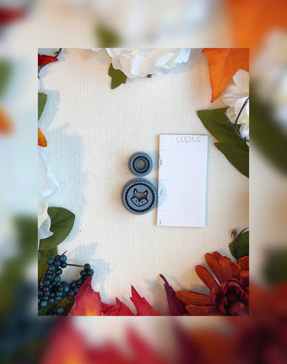 Fox Medallion Clay Cutter | Polymer Clay Tool