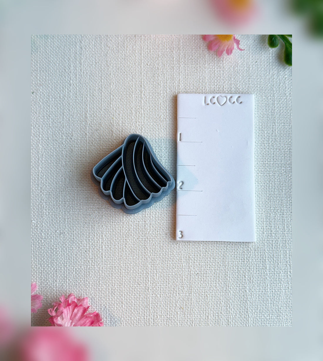 Driftleaf Cascade Organic Shape | Polymer Clay Tool