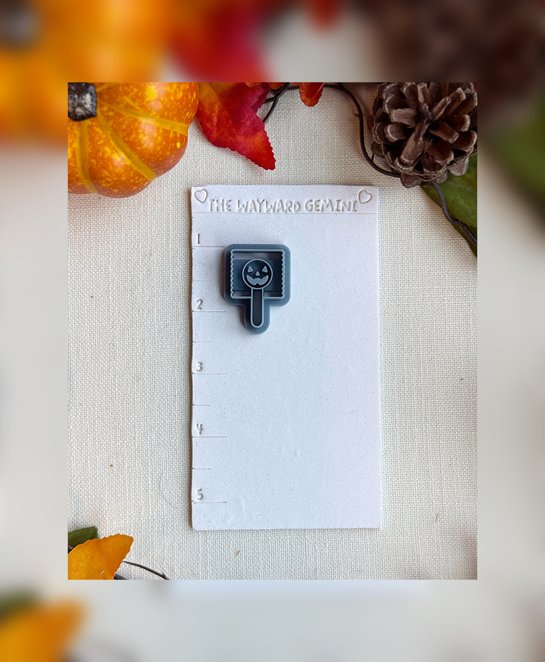 🎃 Jack-o-Pop Clay Cutter – Polymer Clay Tool for Halloween