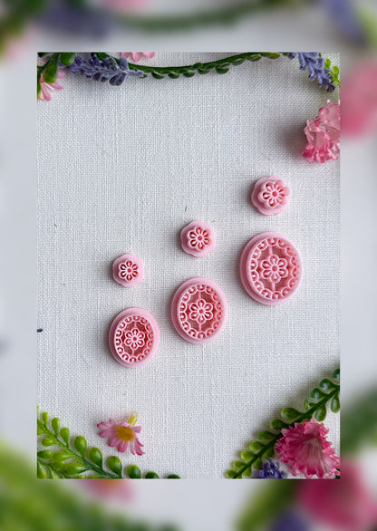 Blossom Whisper Faerie Ring Clay Cutter –  Polymer Clay Tool