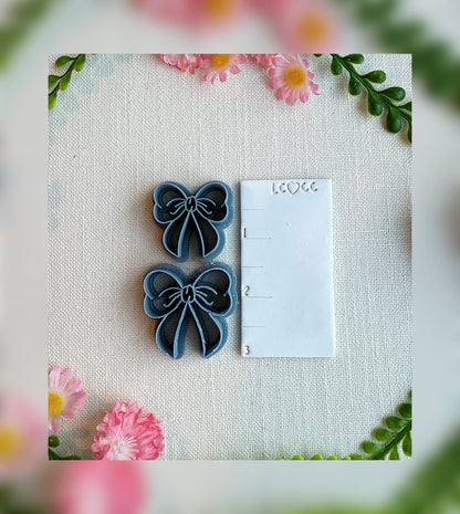 Sweetheart Bow Clay Cutter | Polymer Clay Tool