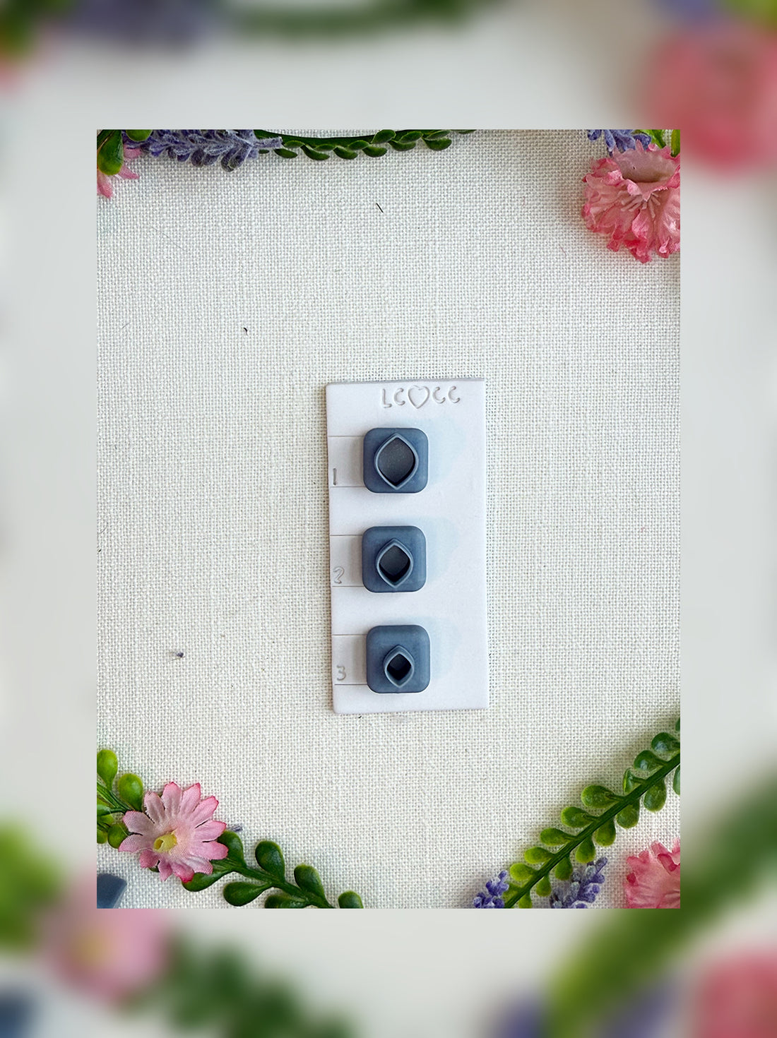 Mini Dewdrop Diamond Clay Cutter – Polymer Clay Tool