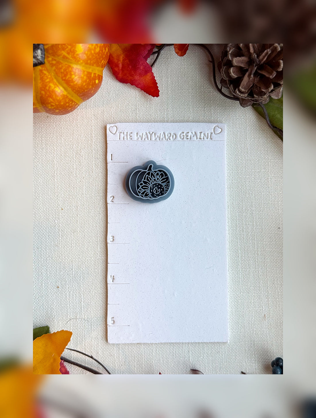 🌻 Harvest Bloom Clay Cutter – Polymer Clay Tool