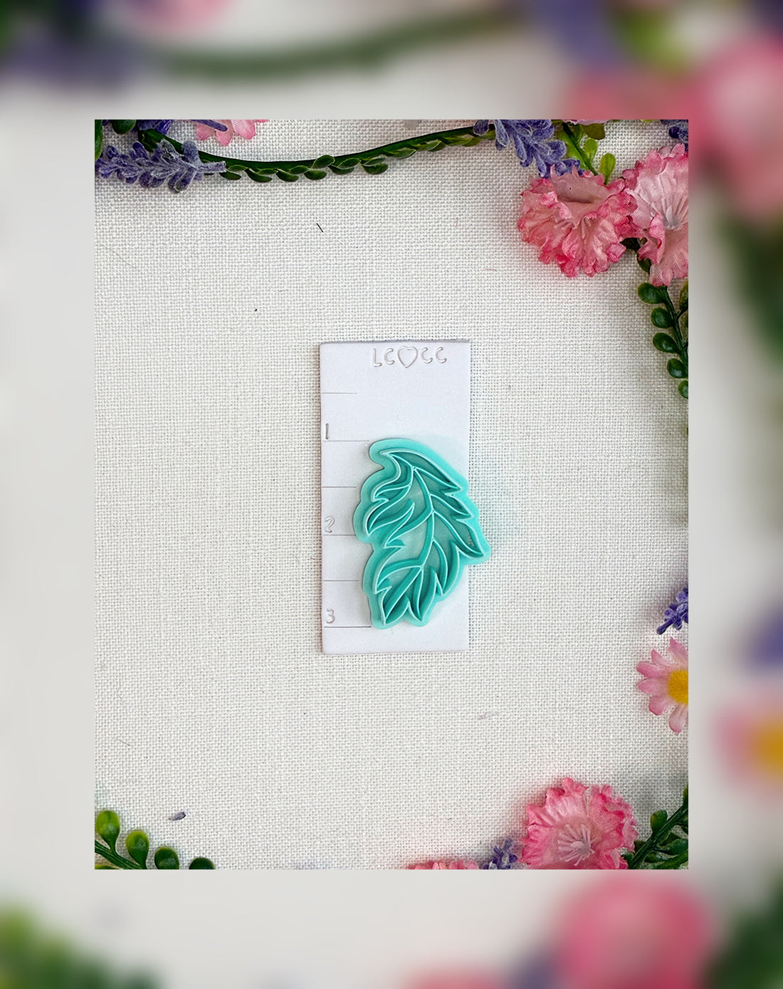 Cascading Fern Leaf Clay Cutter | Polymer Clay Tool
