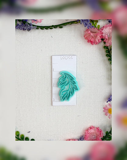 Cascading Fern Leaf Clay Cutter | Polymer Clay Tool
