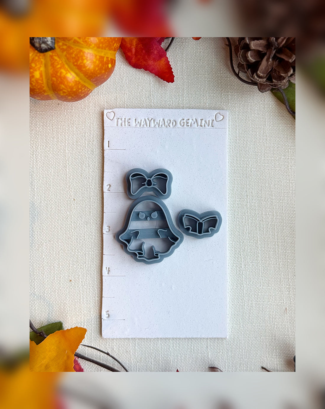 🎀 Ghoul Next Door Clay Cutter Set – Polymer Clay Tools for Halloween