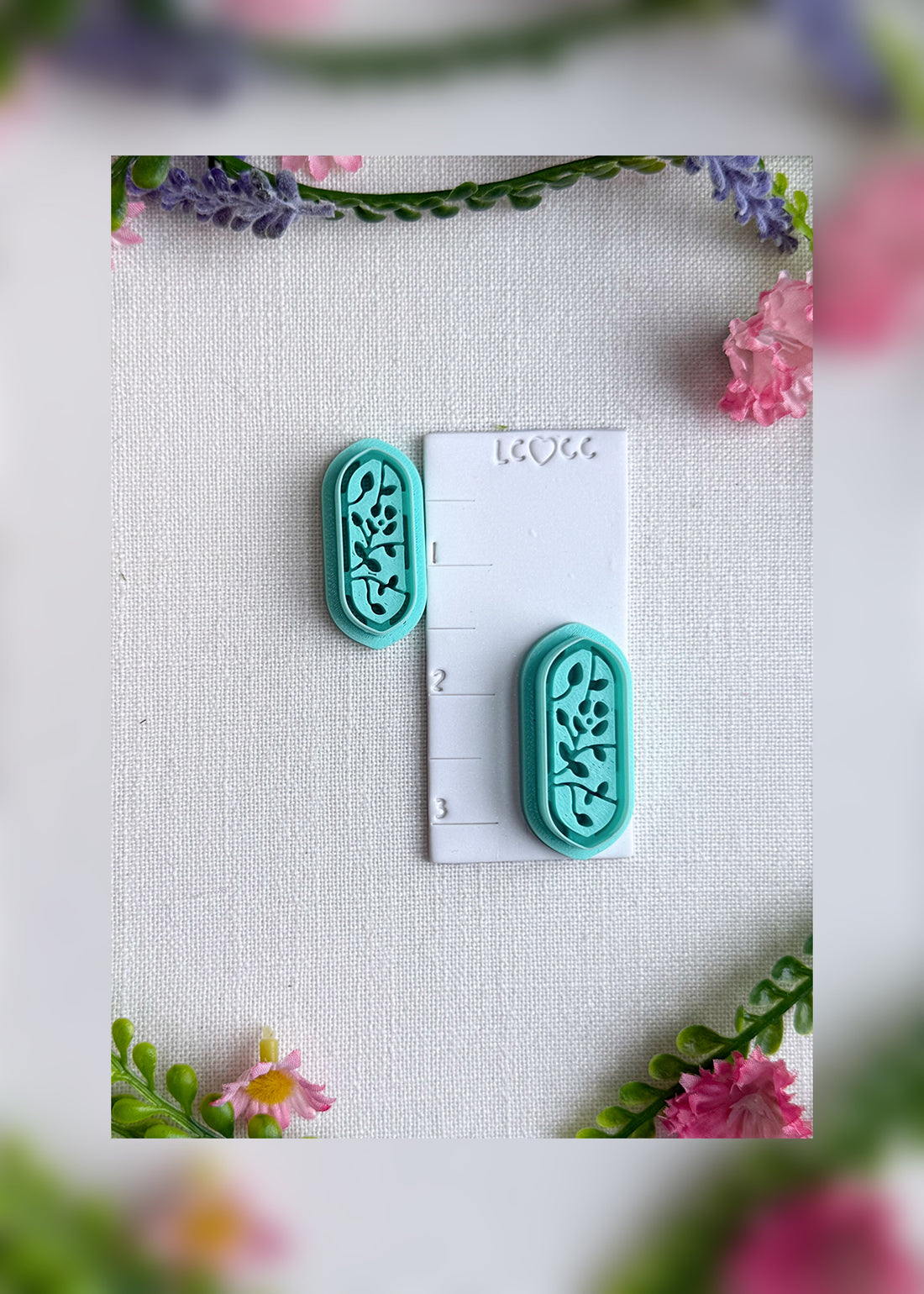 Forest Alcove Botanical Window Clay Cutter – Polymer Clay Tool