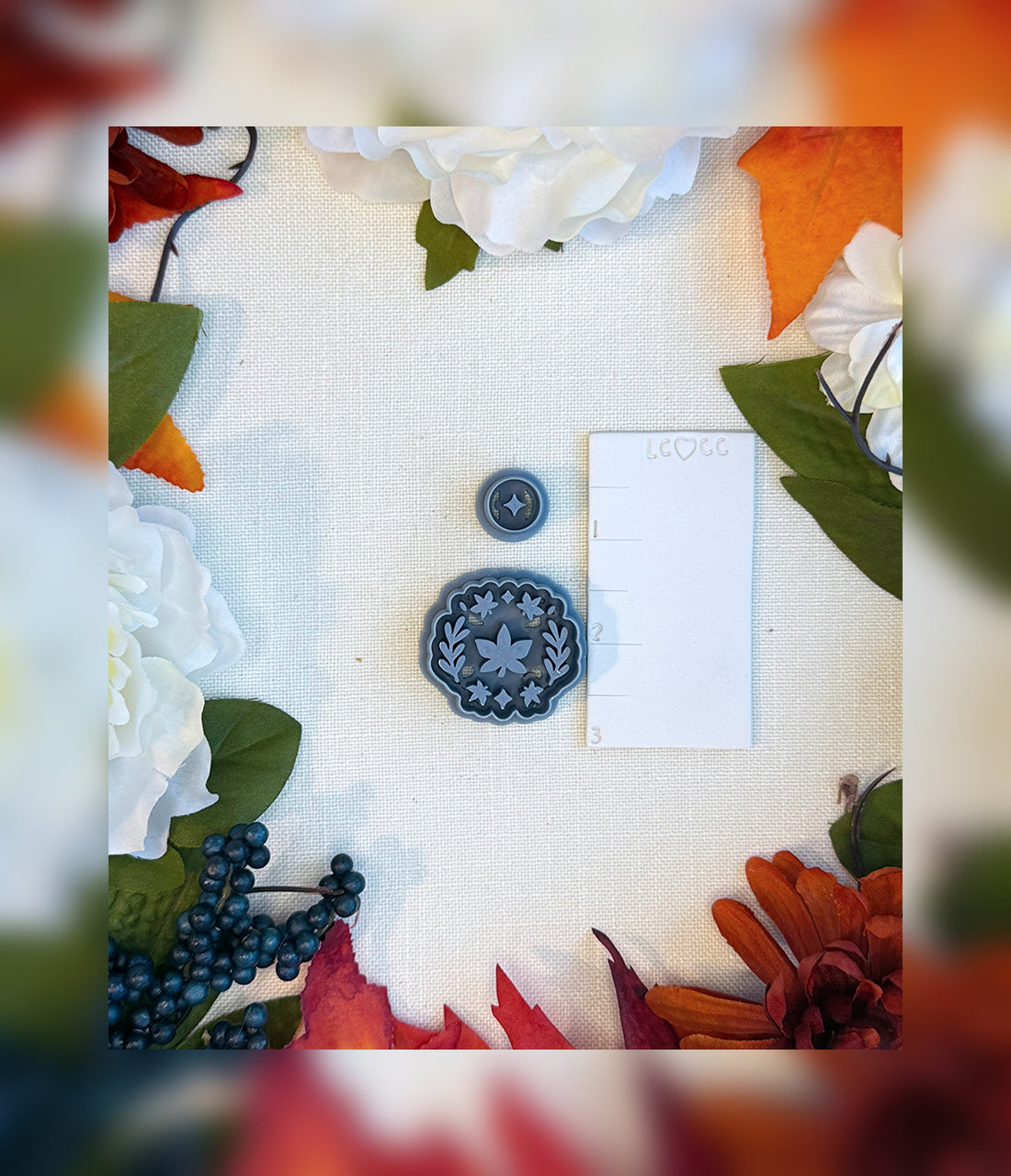 Autumn Maple Pendant - Polymer Clay Cutter
