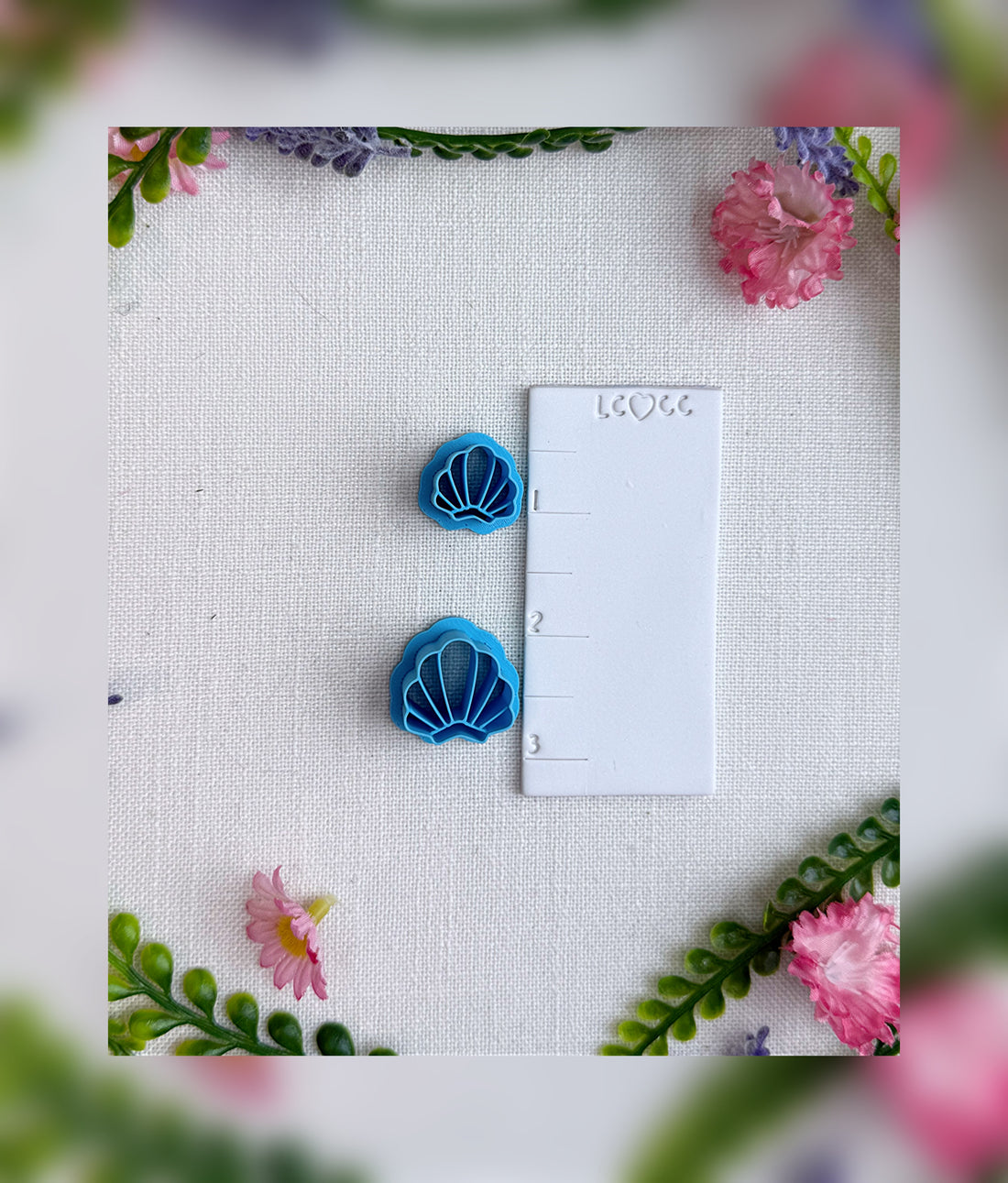 Ruffled Shell Clay Cutter – Polymer Clay Tool
