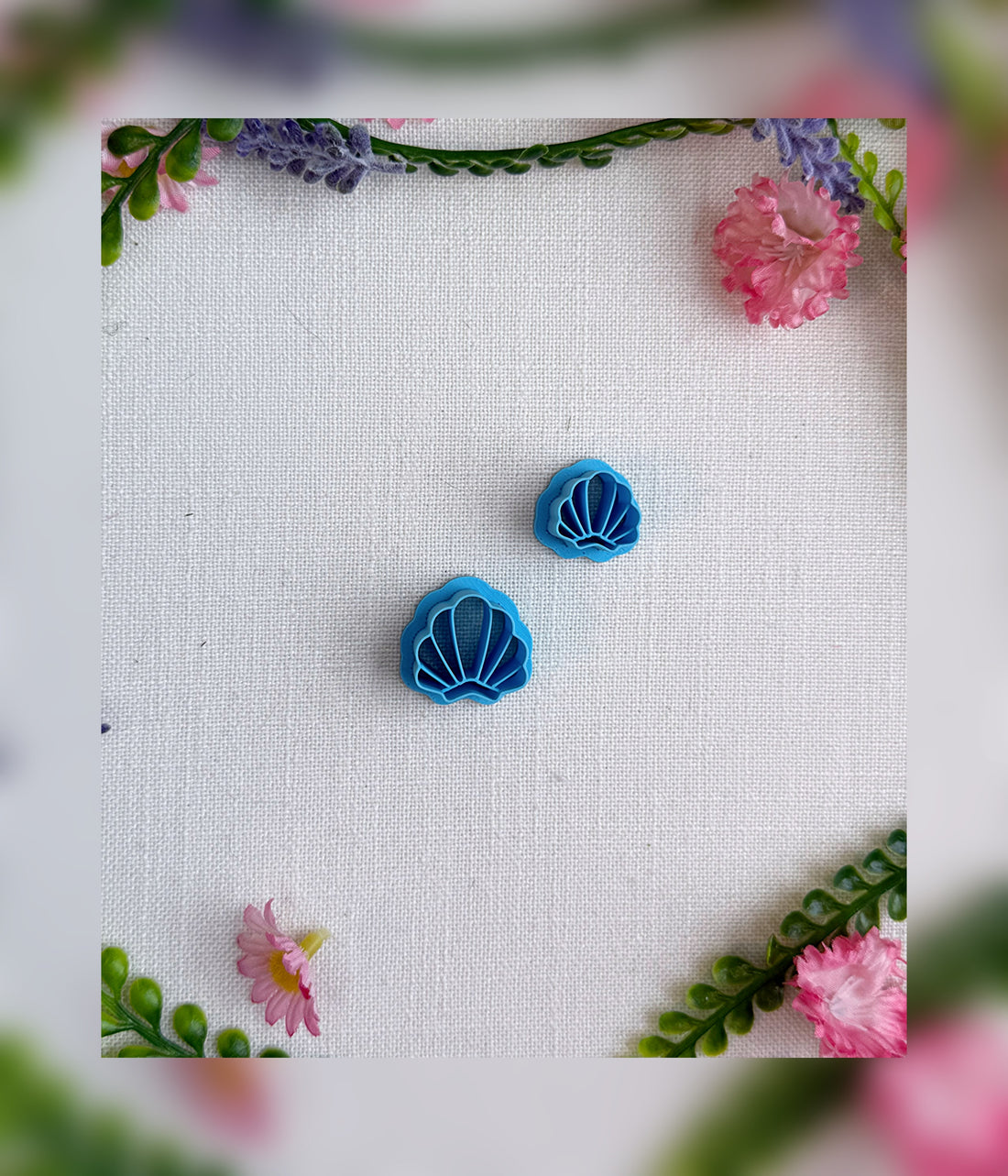 Ruffled Shell Clay Cutter – Polymer Clay Tool
