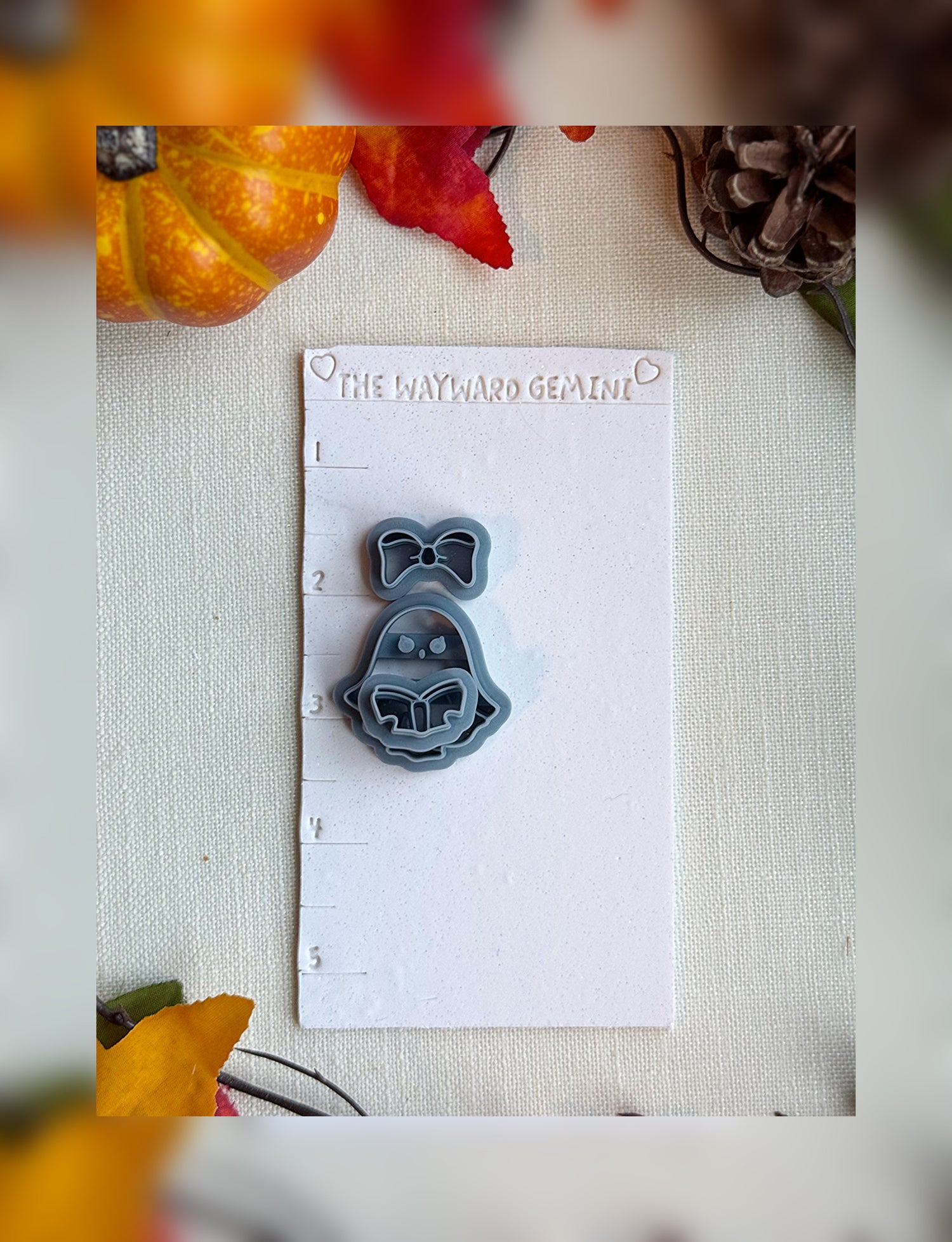 🎀 Ghoul Next Door Clay Cutter Set – Polymer Clay Tools for Halloween