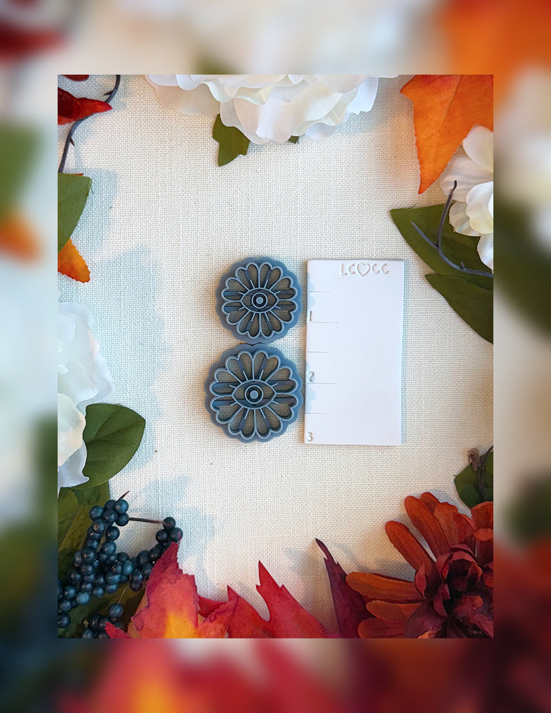 Dawnwatcher Bloom Clay Cutter – Polymer Clay Tool