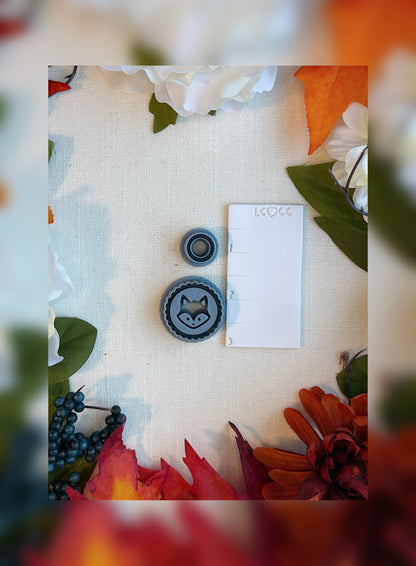 Fox Medallion Clay Cutter | Polymer Clay Tool