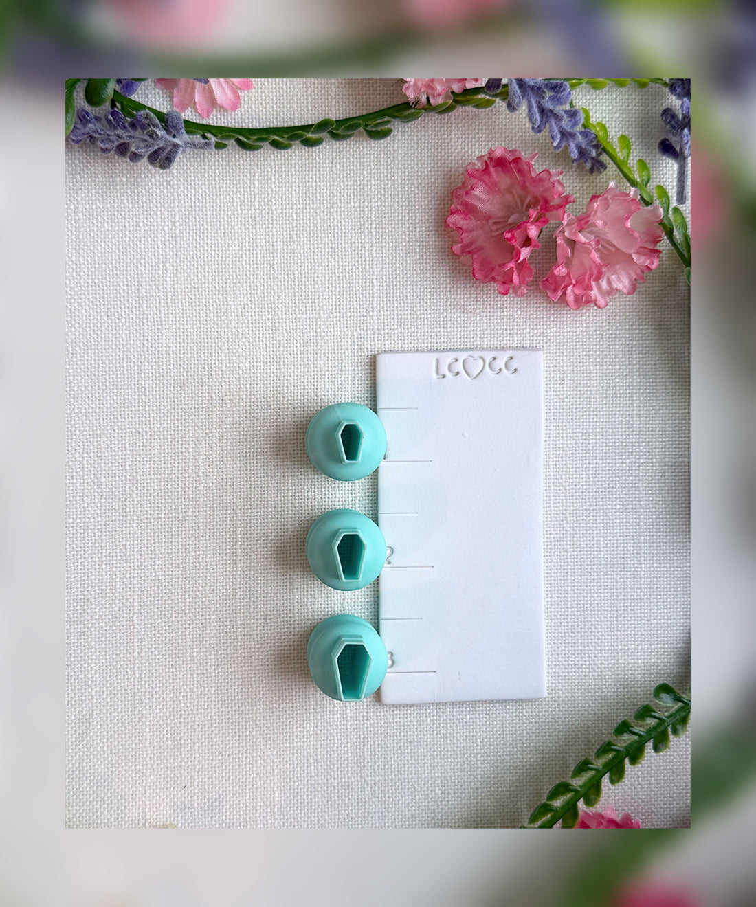⚰️ Mini Coffin Clay Cutter – Polymer Clay Tools