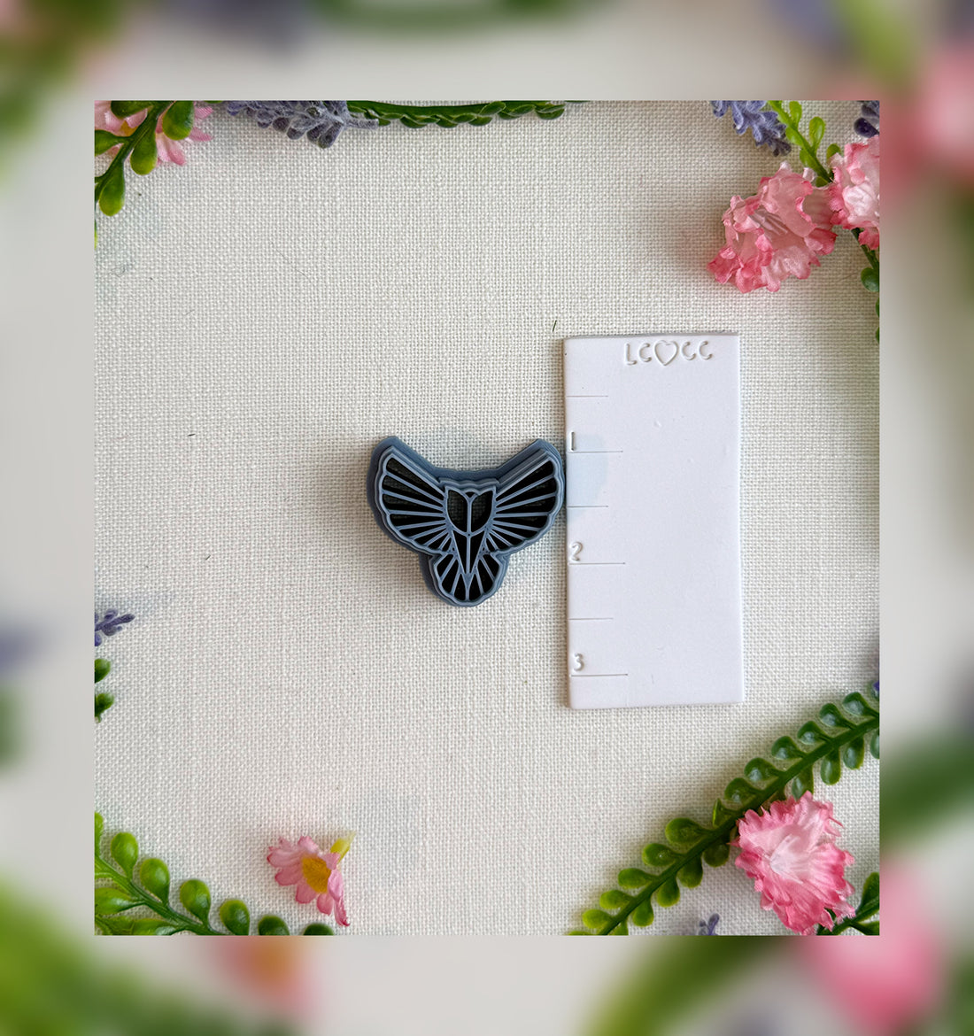 Crescent Owl Clay Cutter – Polymer Clay Tool