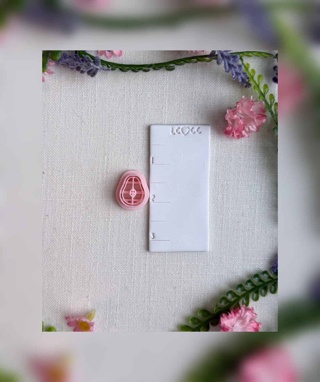 Blushing Bartlett Clay Cutter – Polymer Clay Tool