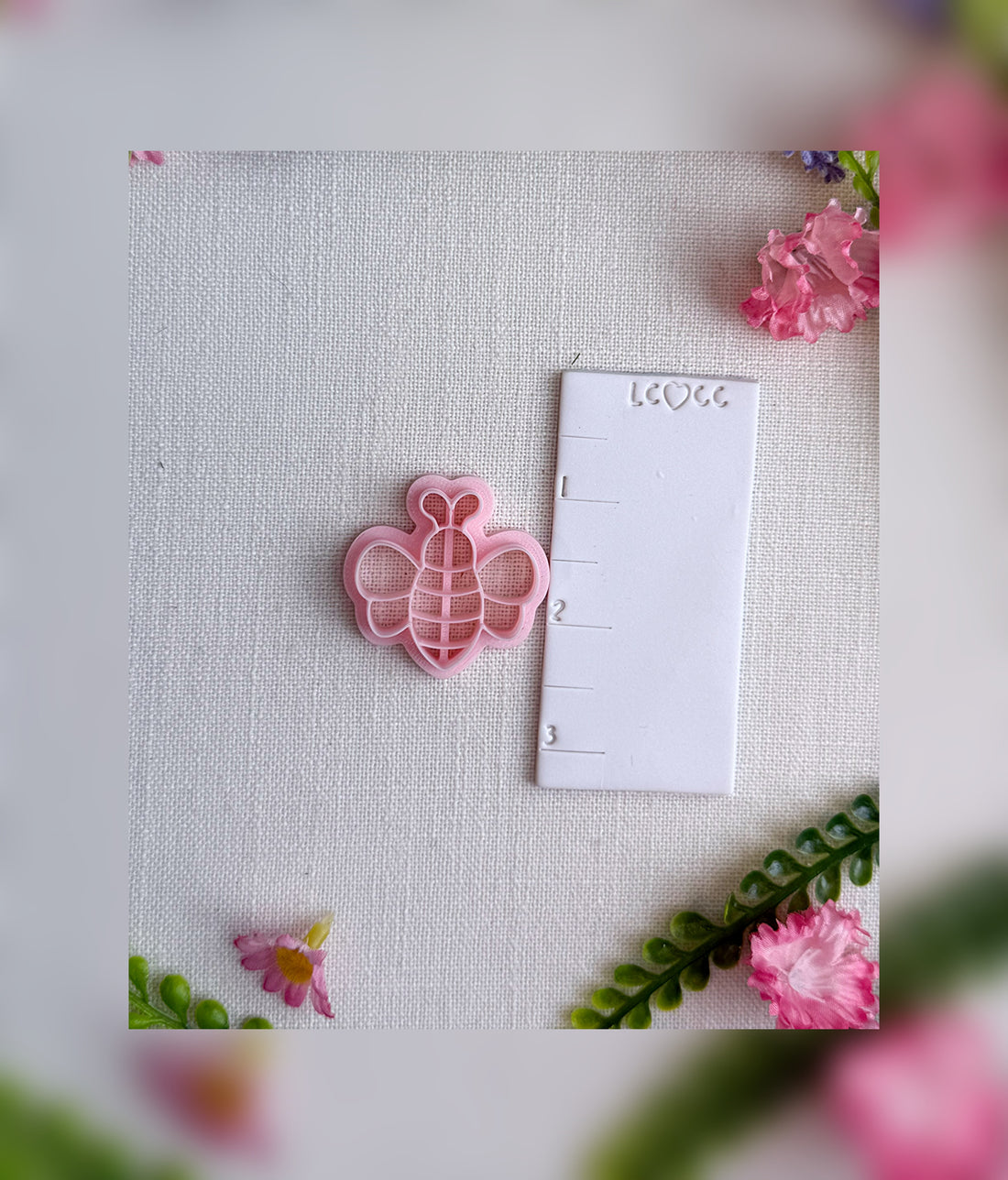 Blushing Bumble Clay Cutter – Polymer Clay Tool