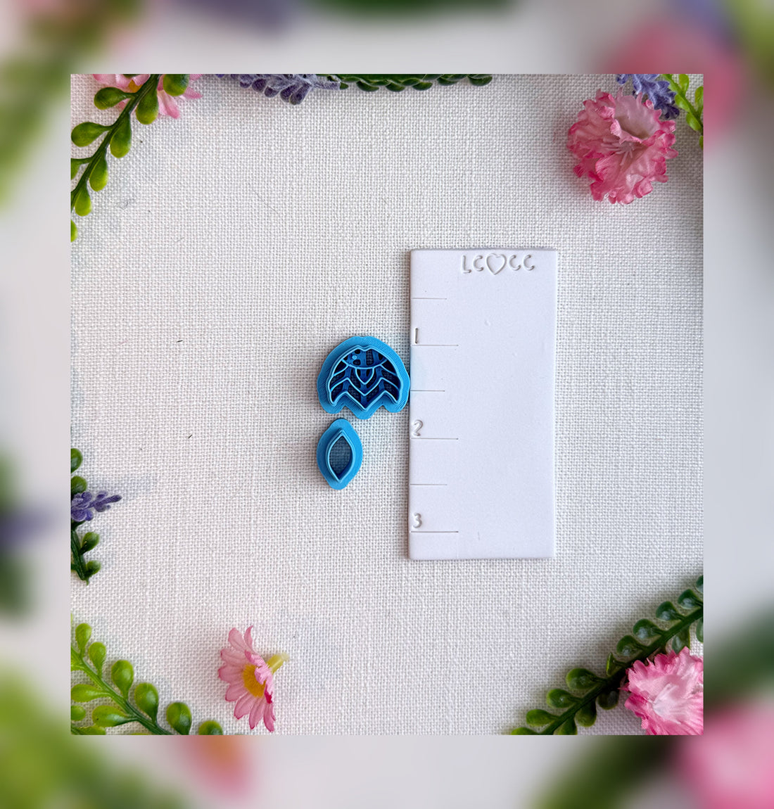 Glimmerfin Jewel Clay Cutter – Polymer Clay Tool