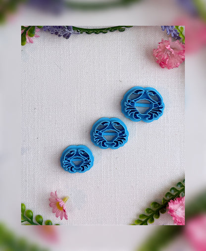 Luna Crab Clay Cutter – Polymer Clay Tool