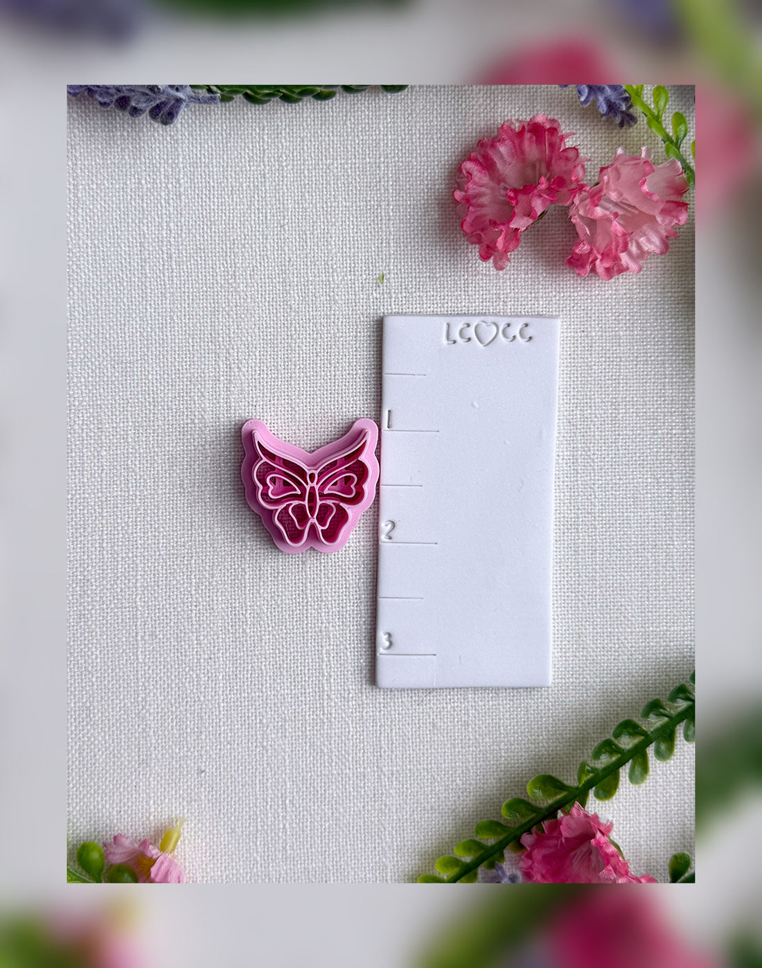 Flutterlace Wings Clay Cutter – Polymer Clay Tool