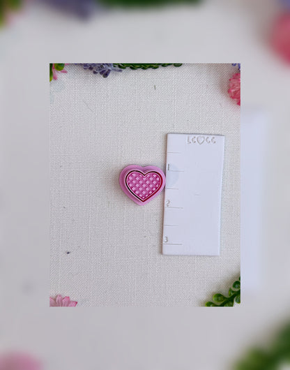 Waffle Heart Clay Cutter – Polymer Clay Tool