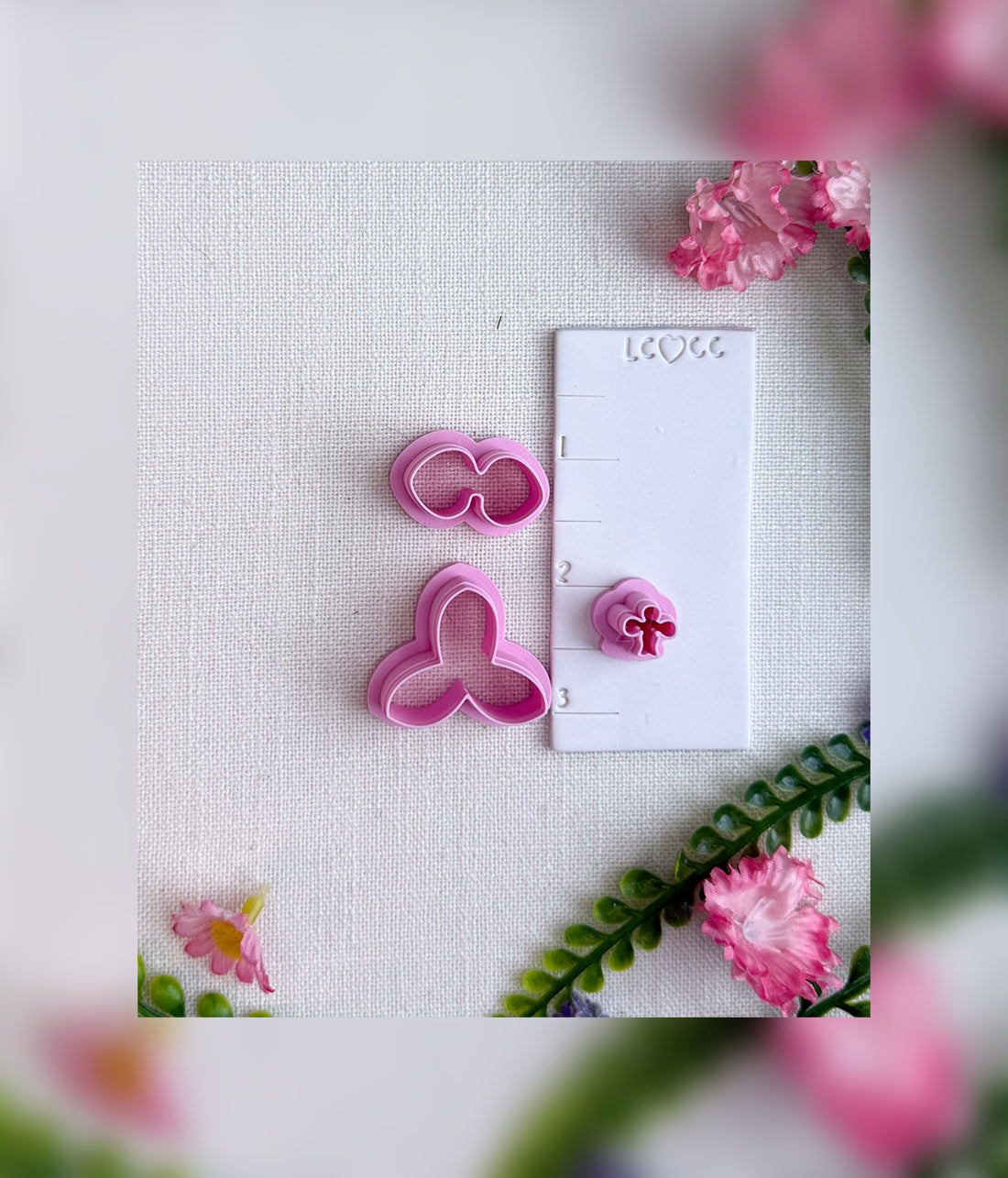 Orchid Bloom Clay Cutter – Polymer Clay Tool for Building Orchids