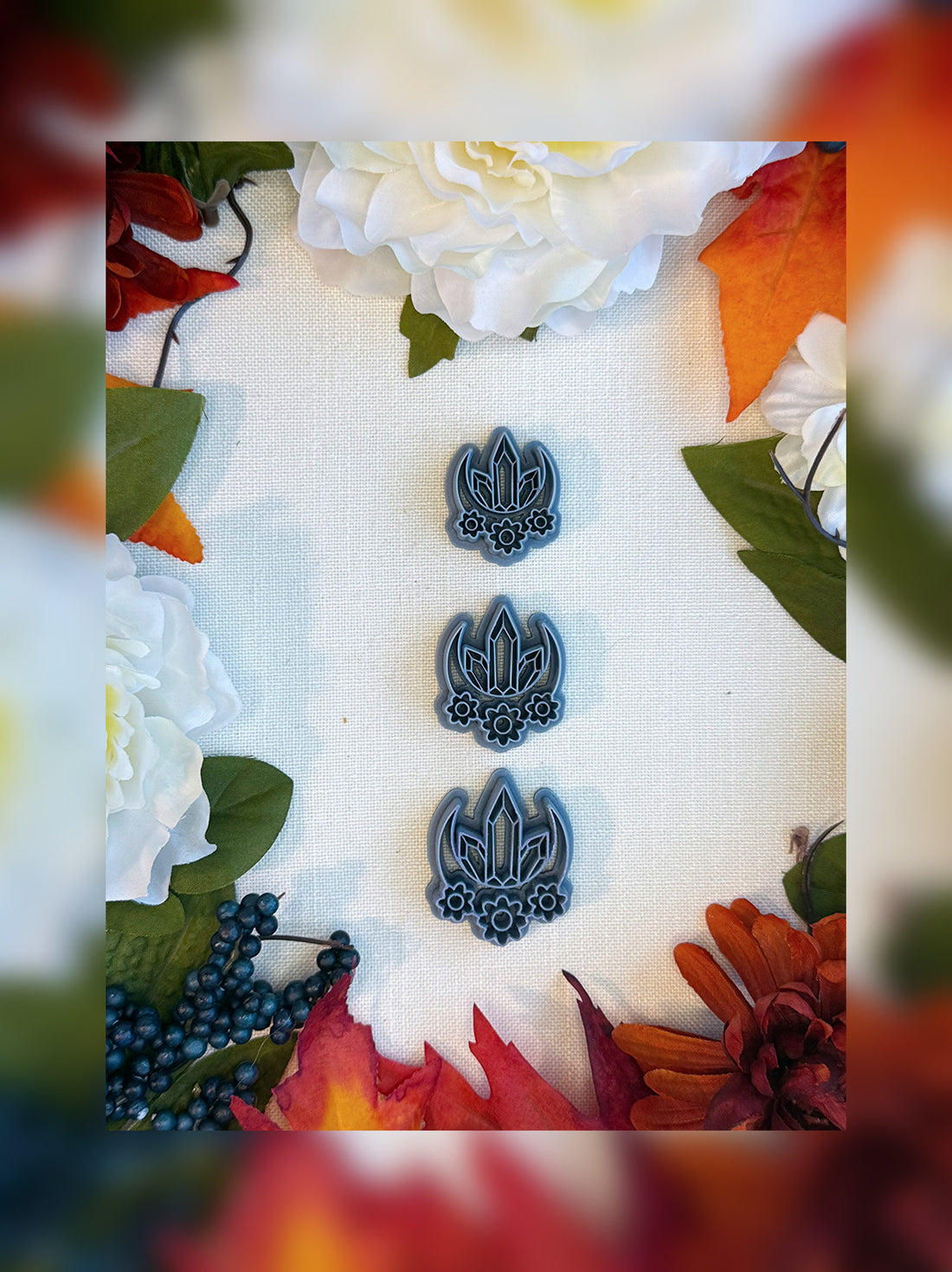 Crown of Crystals Clay Cutter – Polymer Clay Tool