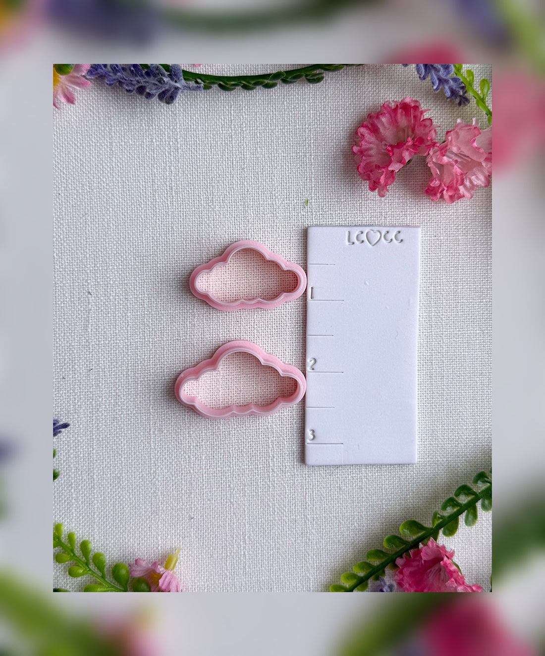 ☁️Cotton Cloud Clay Cutter – Polymer Clay Tool