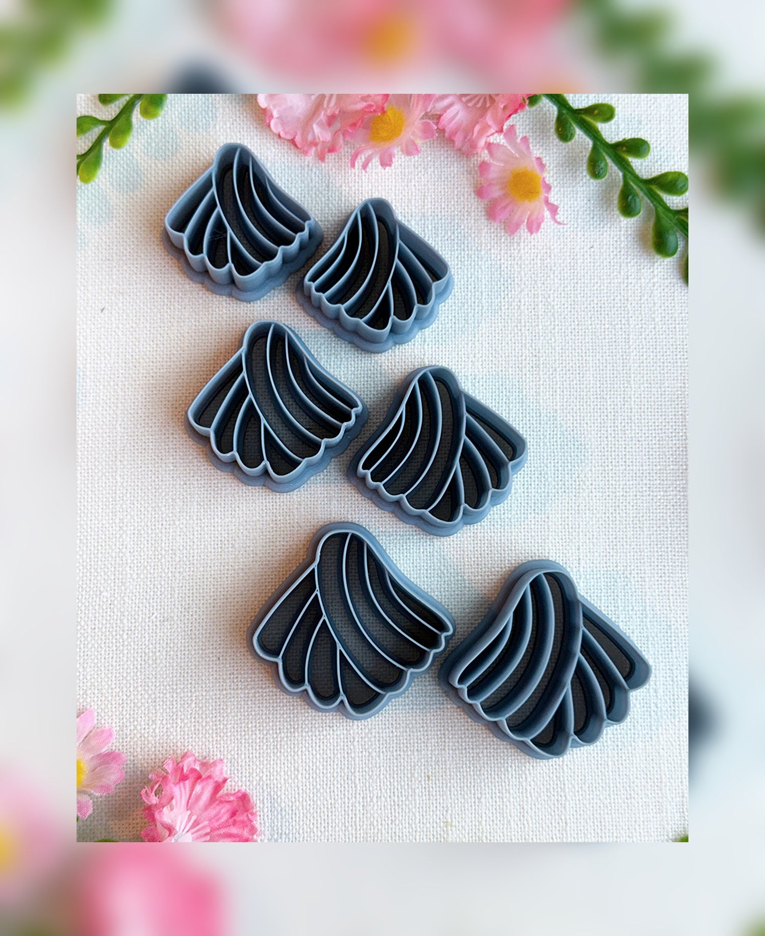 Driftleaf Cascade Organic Shape | Polymer Clay Tool