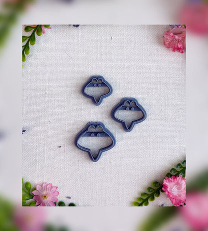 Rayna Manta Ray Clay Cutter – Polymer Clay Tool