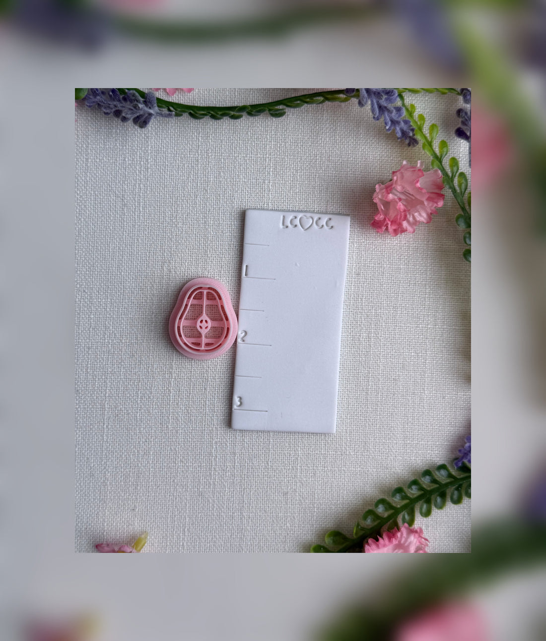Blushing Bartlett Clay Cutter – Polymer Clay Tool