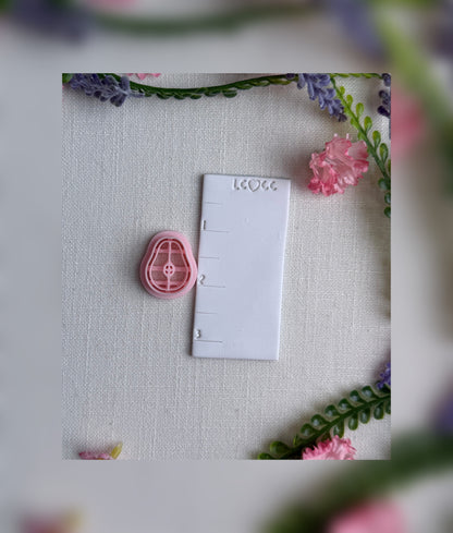 Blushing Bartlett Clay Cutter – Polymer Clay Tool