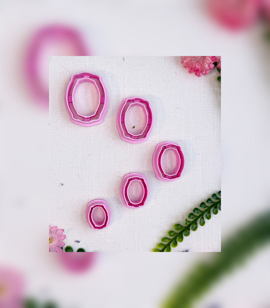 Scalloped Square Cutter in 5 Sizes – Polymer Clay Tool