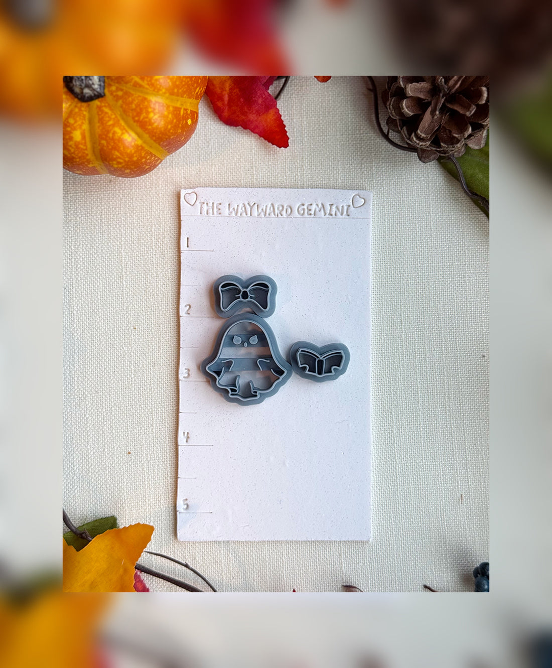 🎀 Ghoul Next Door Clay Cutter Set – Polymer Clay Tools for Halloween