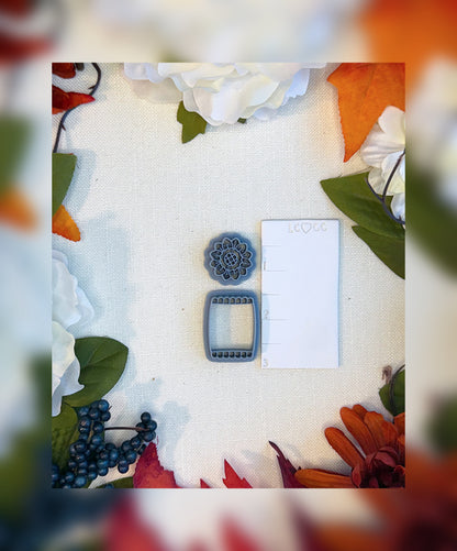 Sunflower Seed Packet Clay Cutter Set | Polymer Clay Tools