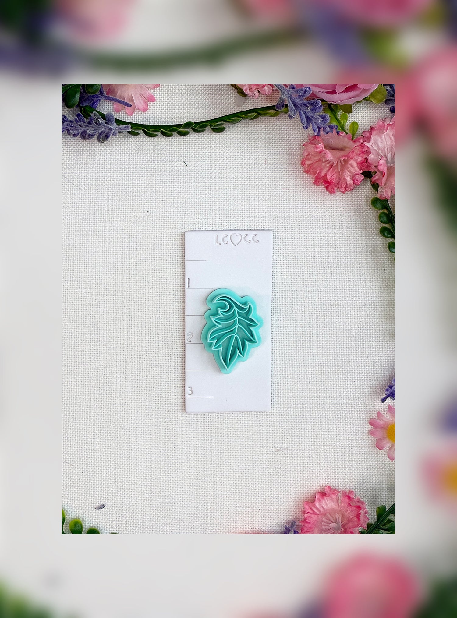 Mystic Oak Leaf Clay Cutter – Polymer Clay Tool