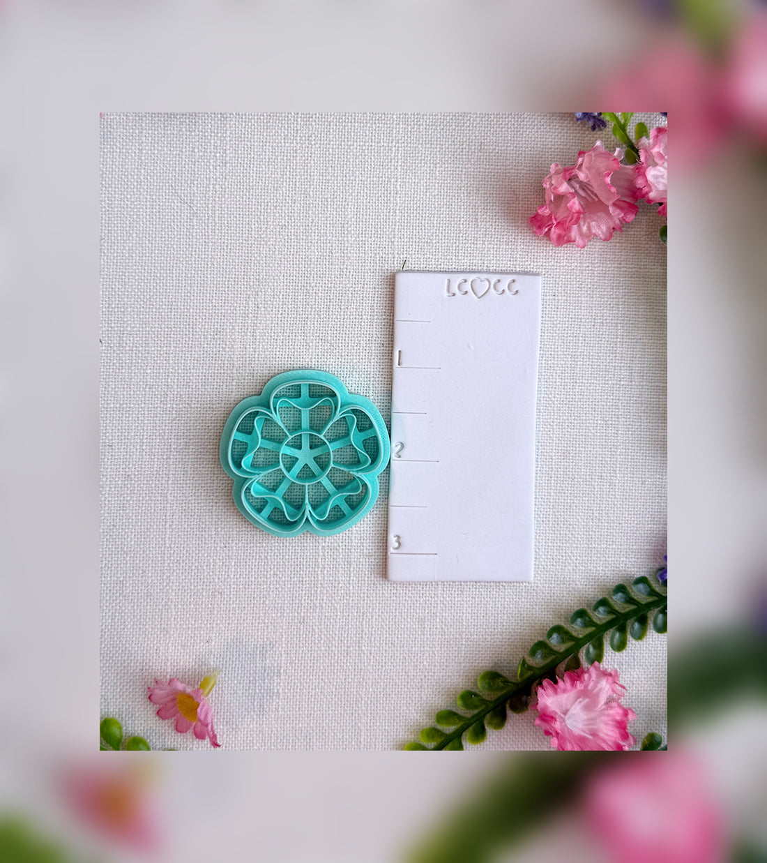 Meadow Anemone Floral Clay Cutter | Polymer Clay Tool