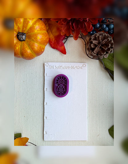 Celestial Libra Clay Cutter – Polymer Clay Tool for Astrological Creations