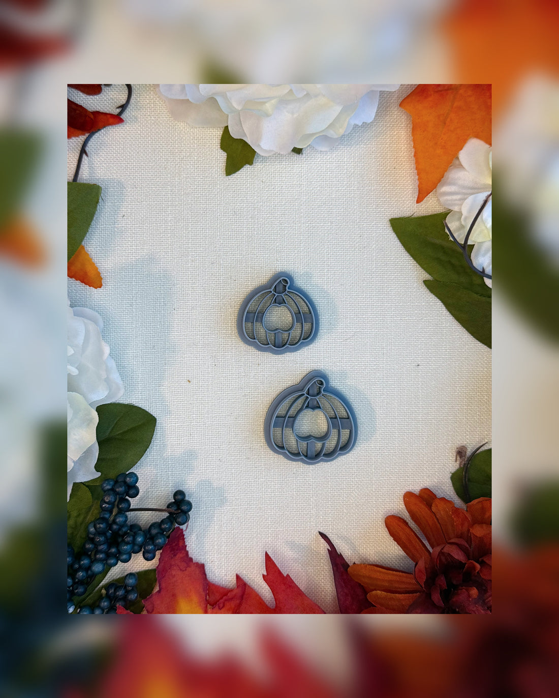 Autumn Kissed Pumpkin Clay Cutter – Polymer Clay Tool