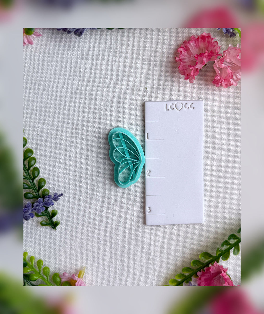 Forget-Me-Not Wing Clay Cutter - Polymer Clay Tool