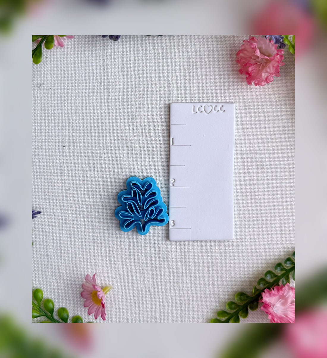 Sea Fern Coral Clay Cutter – Polymer Clay Tool