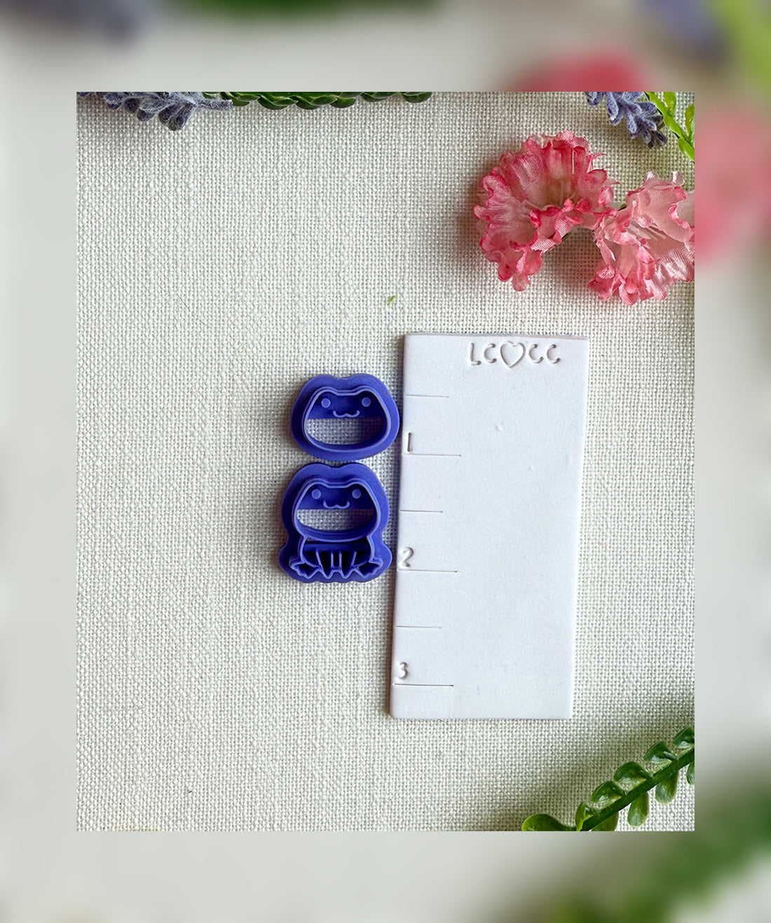 🐸Prince Hoppy Layered Frog Clay Cutter – Polymer Clay Tool