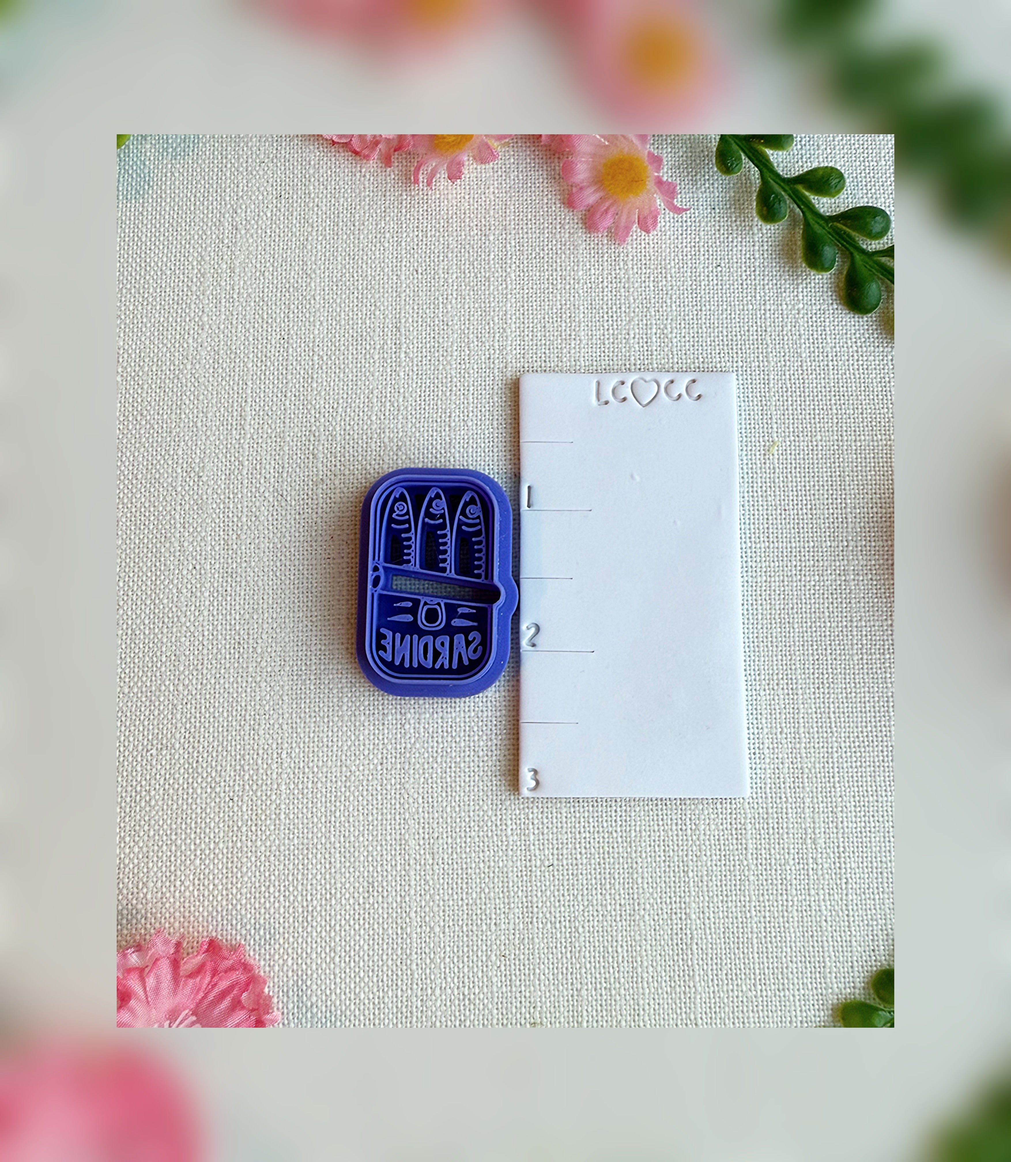 Sardine Snack Clay Cutter – Polymer Clay Tool