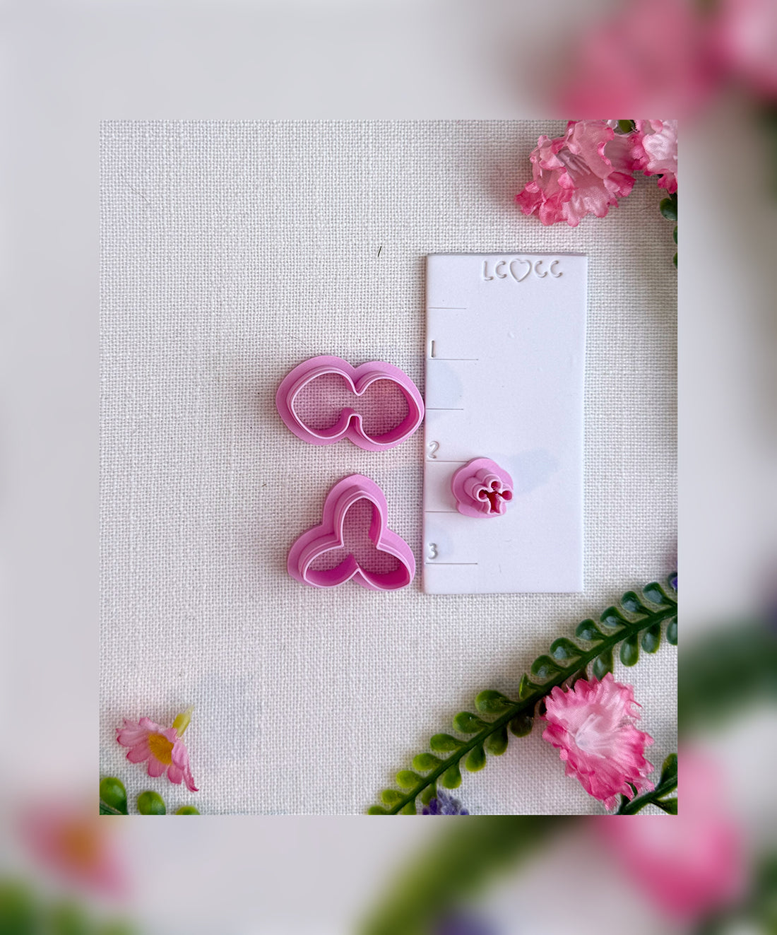 Orchid Bloom Clay Cutter – Polymer Clay Tool for Building Orchids