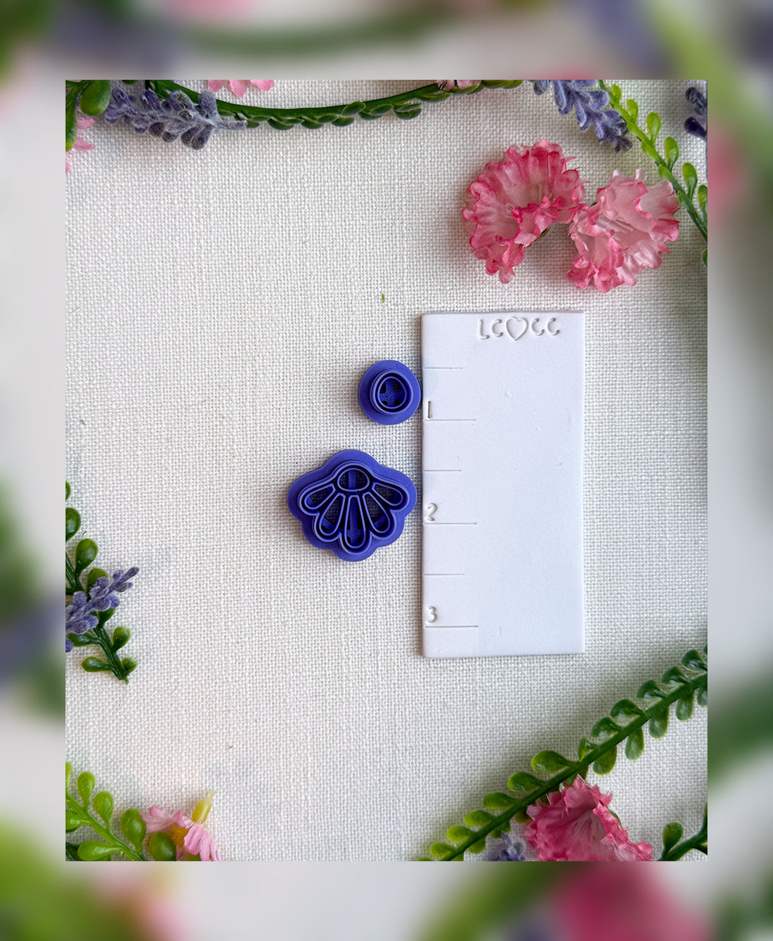 Bellflower Drop Clay Cutter – Polymer Clay Tool