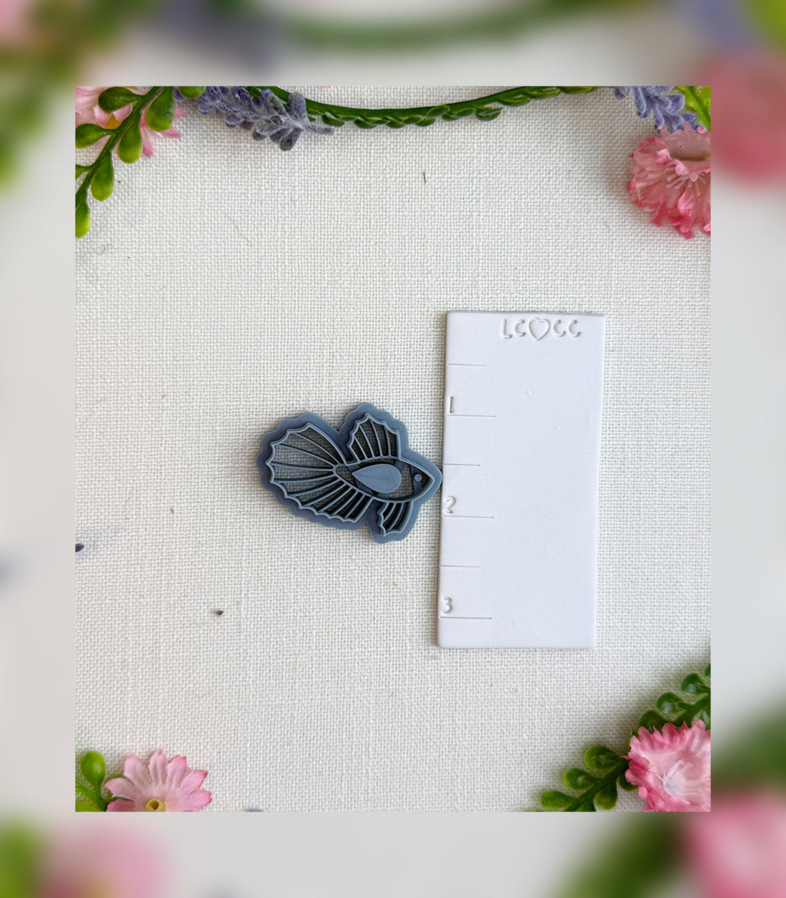 Mystic Betta Fish Clay Cutter – Polymer Clay Tool