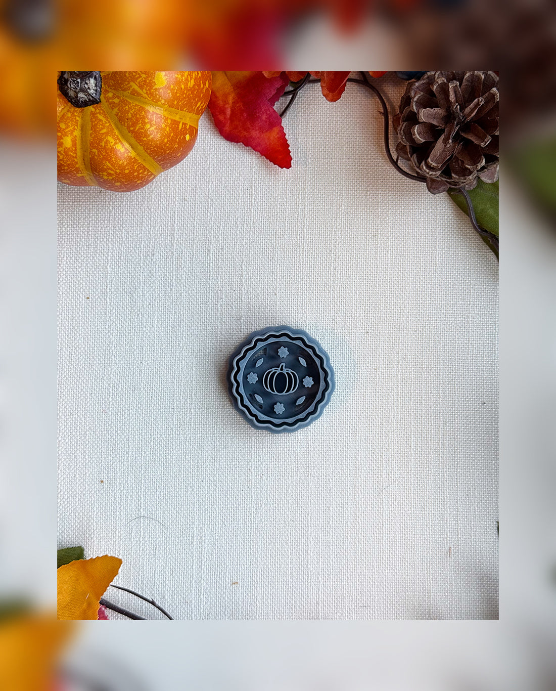 🥧 Pumpkin Spice &amp; Everything Slice Clay Cutter – Polymer Clay Tool