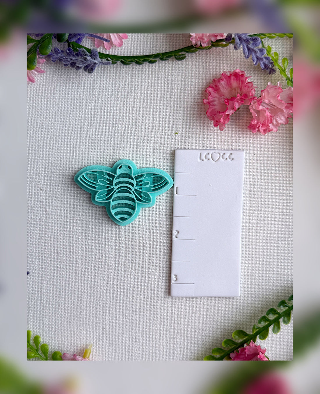 🐝Honeywhirl Bee Clay Cutter – Polymer Clay Tool