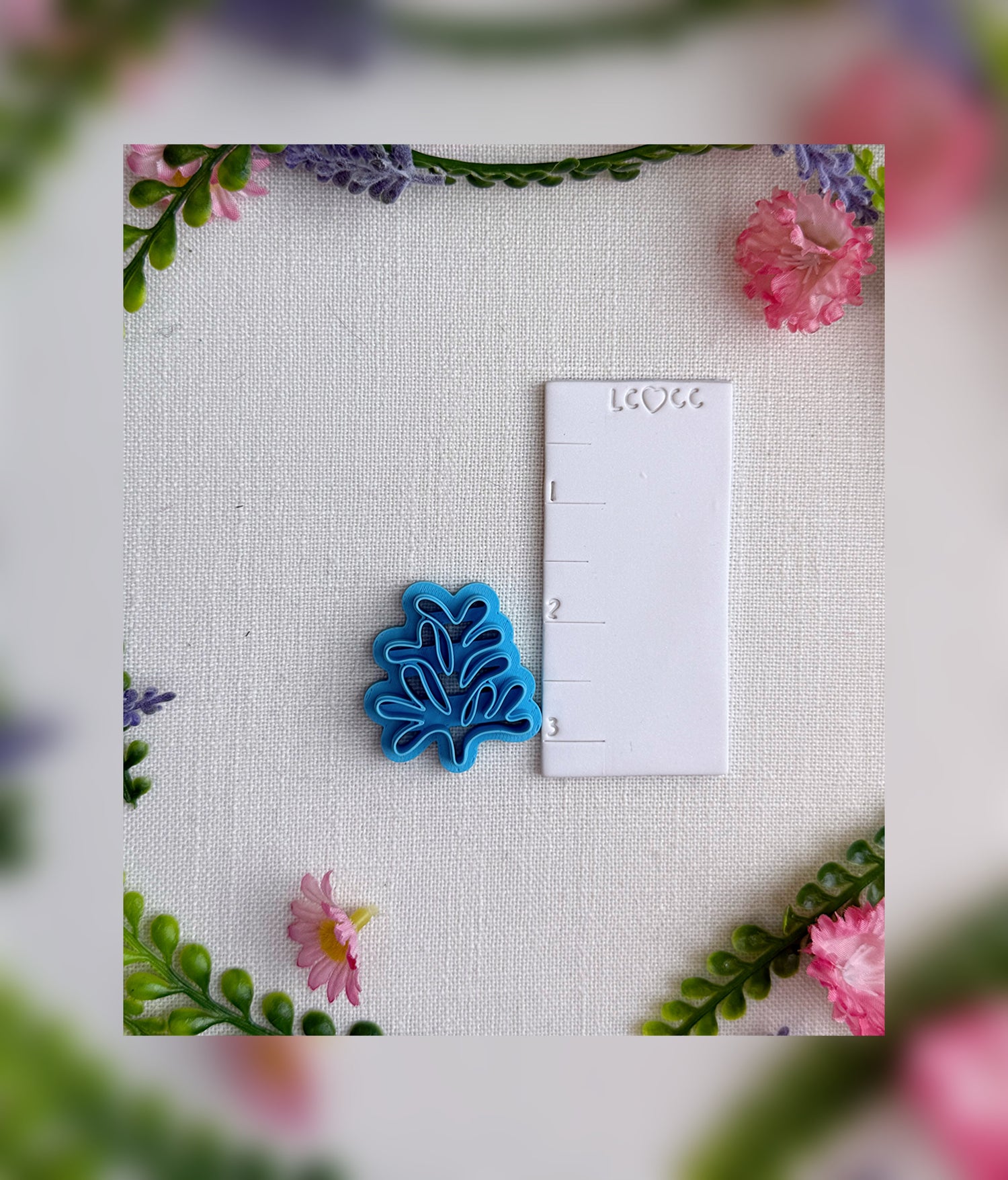 Sea Fern Coral Clay Cutter – Polymer Clay Tool