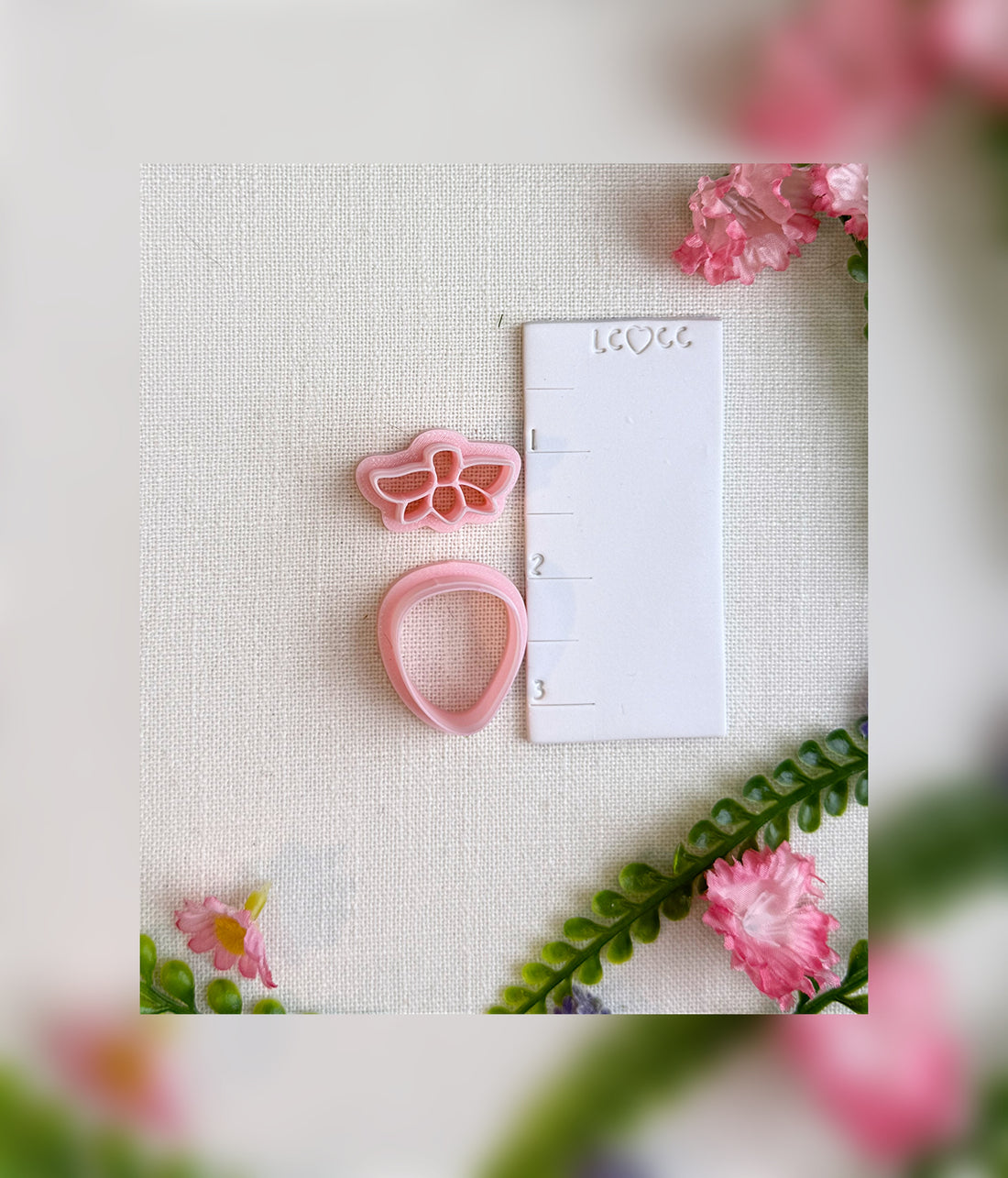 Strawberry Sweetheart Clay Cutter – Polymer Clay Tool
